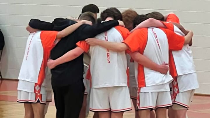 The Fallston Cougars are off an running in the MPSSAA 2A boys basketball state tournament, following their 67-45 opening round win over Rising Sun.