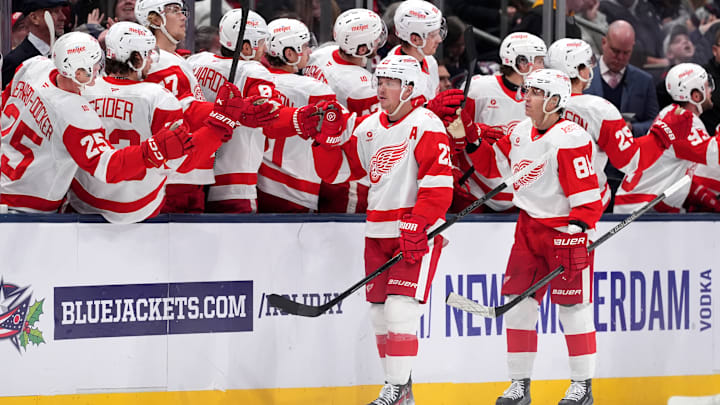 Detroit Red Wings v Columbus Blue Jackets