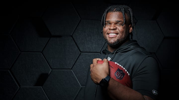 Michigan defensive tackle Kenneth Grant