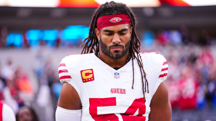 Latest Fred Warner injury update after 49ers star LB carted off vs. Buccaneers