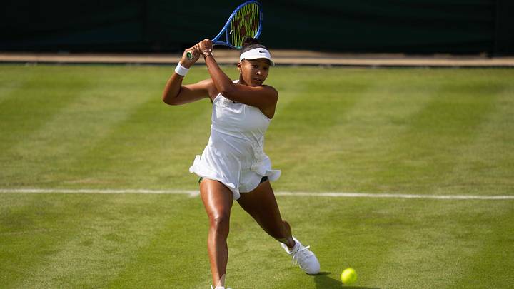 Naomi Osaka is favored in the second round at Wimbledon.