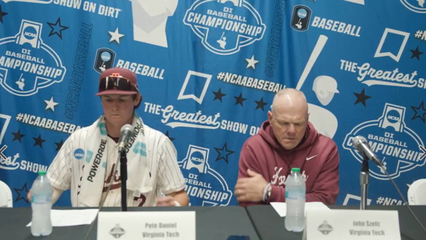 Everything From Virginia Tech's John Szefc, Pete Daniel After 6-2 Loss to Cal Poly