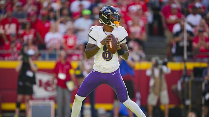 Baltimore Ravens quarterback Lamar Jackson. Baltimore Ravens quarterback Lamar Jackson.