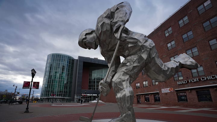 The Prudential Center, Jan 7, 2026, Newark, NJ, USA. The Prudential Center, Jan 7, 2026, Newark, NJ, USA.