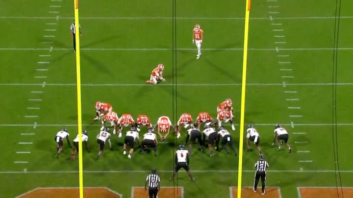 No. 11 Clemson lost at home to Louisville on Saturday night, 33-21. No. 11 Clemson lost at home to Louisville on Saturday night, 33-21.