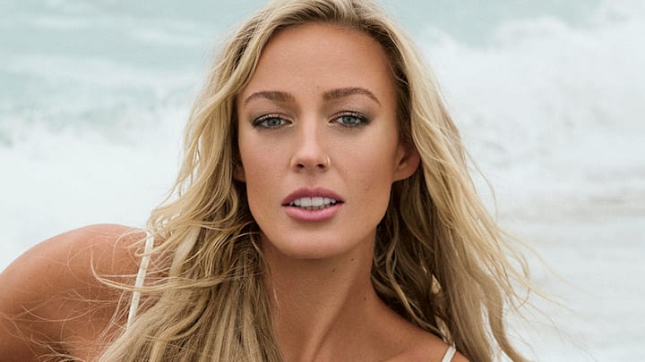 Sophie Cunningham was photographed by Katherine Goguen at South Seas Resort on Captiva Island, Fla. 