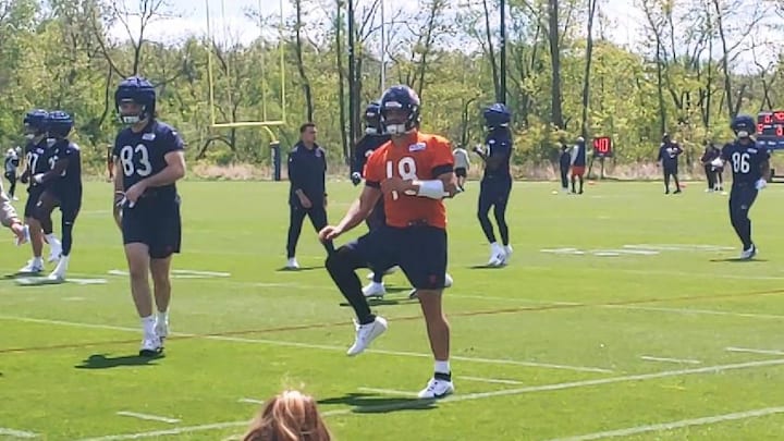 Balancing out all the weapons Caleb Williams has available could be an issue for offensive coordinator Shane Waldron. Balancing out all the weapons Caleb Williams has available could be an issue for offensive coordinator Shane Waldron.