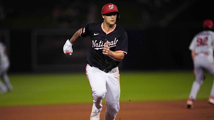 Washington Nationals third baseman Nick Senzel (13)