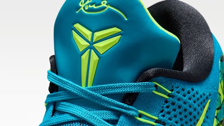 The Nike Kobe 9 Elite Low Protro "Perspective" colorway.