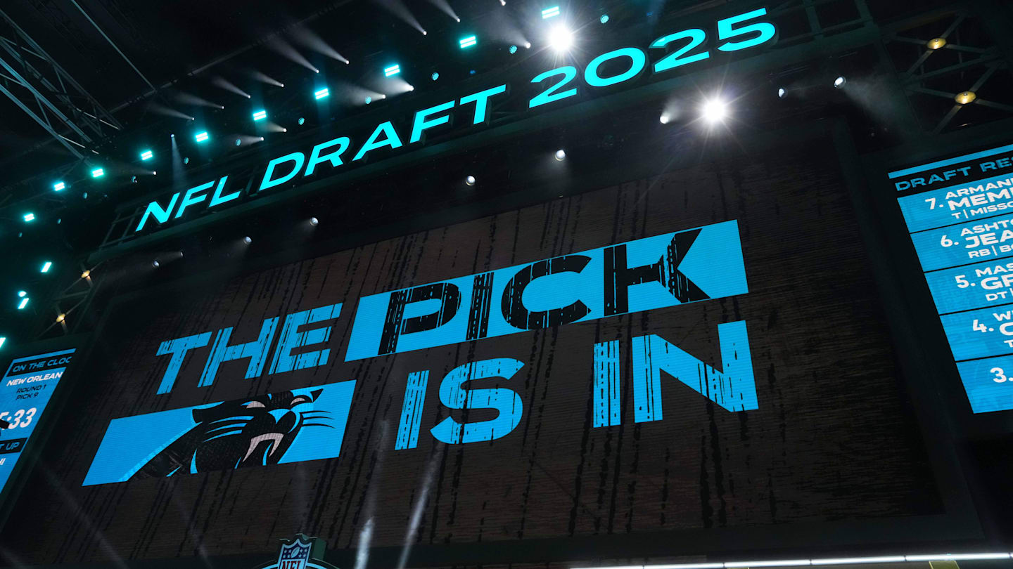 NFL Mock: Panthers Snag New Weapon With Kenyon Sadiq Off the Board