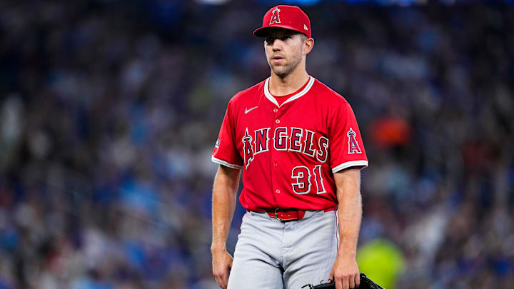 Los Angeles Angels v Toronto Blue Jays