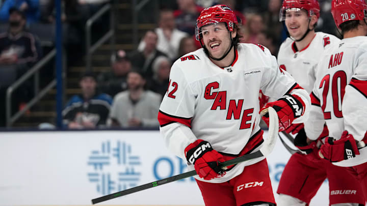 Carolina Hurricanes v Columbus Blue Jackets