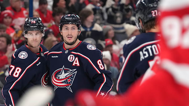 Detroit Red Wings v Columbus Blue Jackets