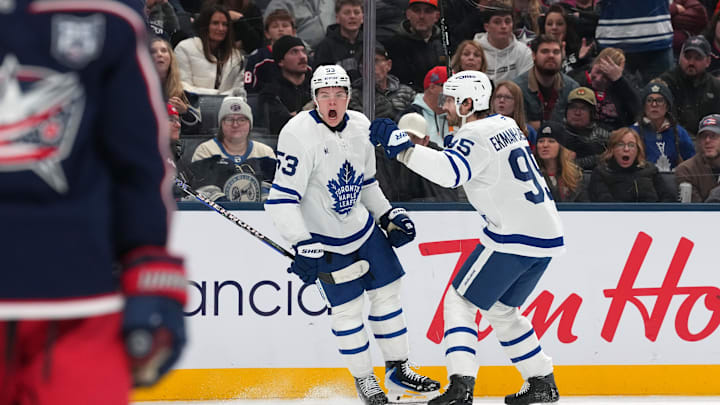 Toronto Maple Leafs v Columbus Blue Jackets Toronto Maple Leafs v Columbus Blue Jackets