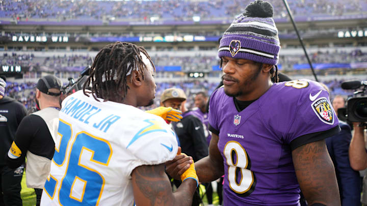Los Angeles Chargers v Baltimore Ravens