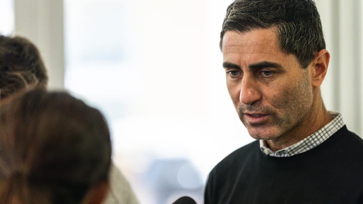 San Diego Padres Introduce Michael King