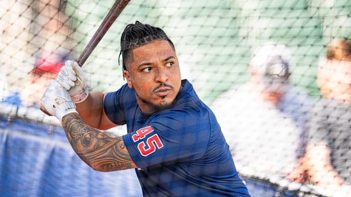Texas Rangers v Atlanta Braves