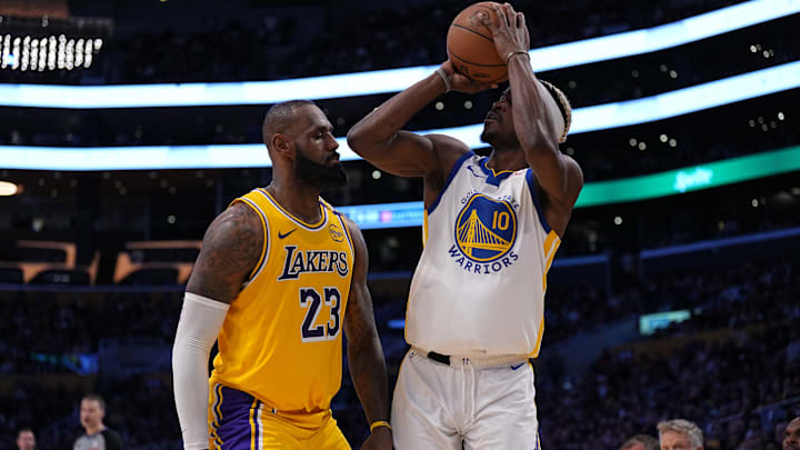 Golden State Warriors v Los Angeles Lakers