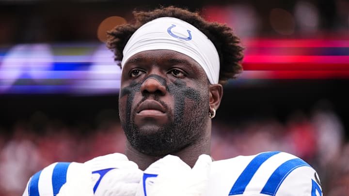 Kwity Paye with the Indianapolis Colts