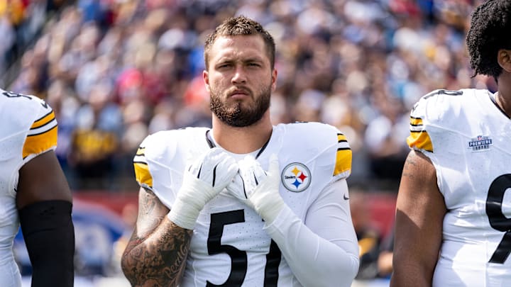 Pittsburgh Steelers linebacker Nick Herbig