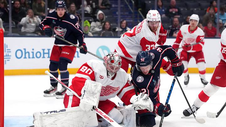 Detroit Red Wings v Columbus Blue Jackets