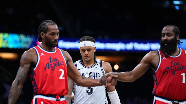 Kawhi Leonard, James Harden, LA Clippers