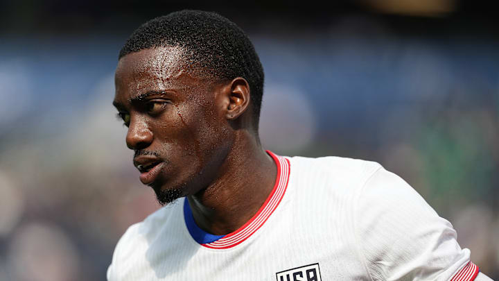 Timothy Weah a été impressionné par l'accueil des fans.