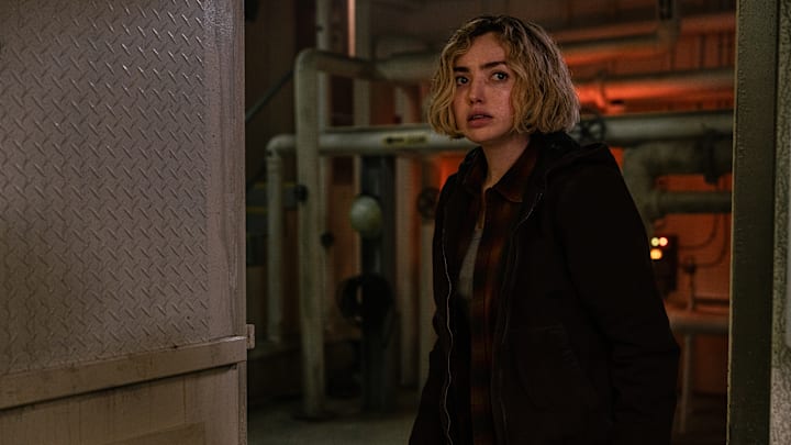 Peyton List as Maddie Nears in School Spirits, episode 1, season 2, streaming on Paramount+, 2025. Photo Credit: Ed Araquel/Paramount+.