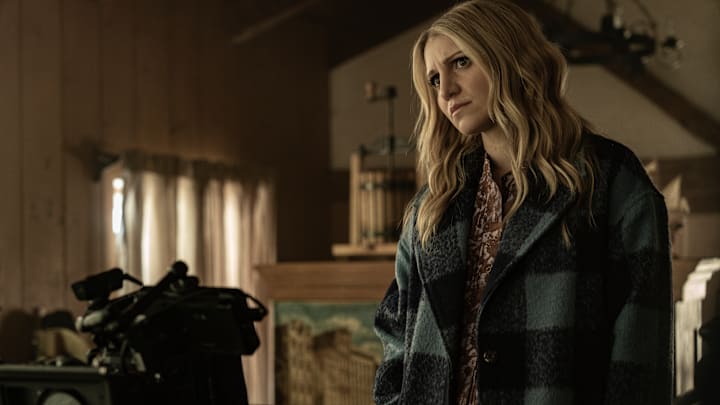 Annaleigh Ashford as Melissa Reed, who is full of questions in "Happy Face" episode 4. Photo credit: Ed Araquel/Paramount+