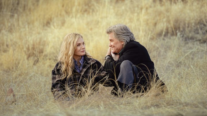 L-R Michelle Pfeiffer as Stacy Clyburn and Kurt Russell as Preston Clyburn in the Paramount+ series The Madison. Photo Credit: Chris Saunders/Paramount+