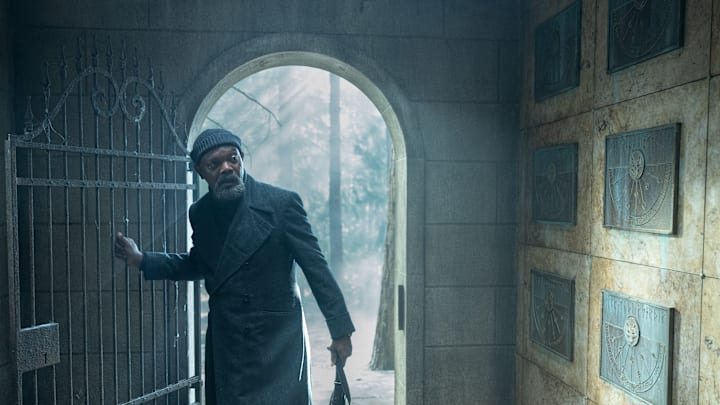 Samuel L. Jackson as Nick Fury in Marvel Studios' SECRET INVASION, exclusively on Disney+. Photo by