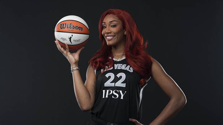 Las Vegas Aces center A'ja Wilson