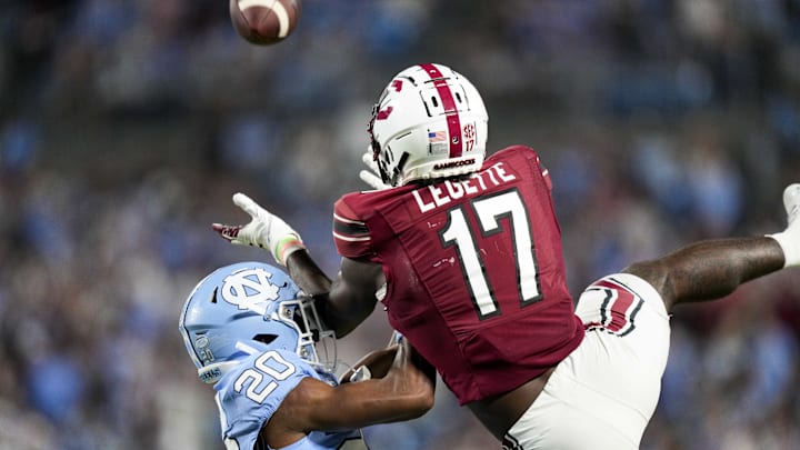 South Carolina football wide receiver Xavier Legette
