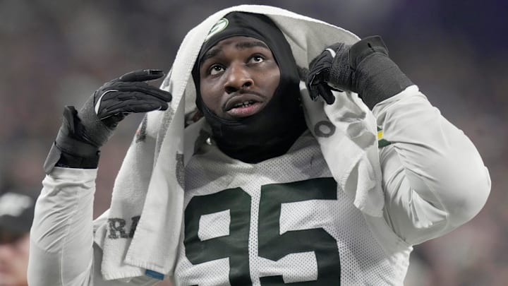Green Bay Packers defensive tackle Devonte Wyatt (95) heads to the locker room during the third quarter of their game Sunday, December 29, 2024 at U.S. Bank Stadium in Minneapolis, Minnesota. The Minnesota Vikings beat the Green Bay Packers 27-25. Green Bay Packers defensive tackle Devonte Wyatt (95) heads to the locker room during the third quarter of their game Sunday, December 29, 2024 at U.S. Bank Stadium in Minneapolis, Minnesota. The Minnesota Vikings beat the Green Bay Packers 27-25.