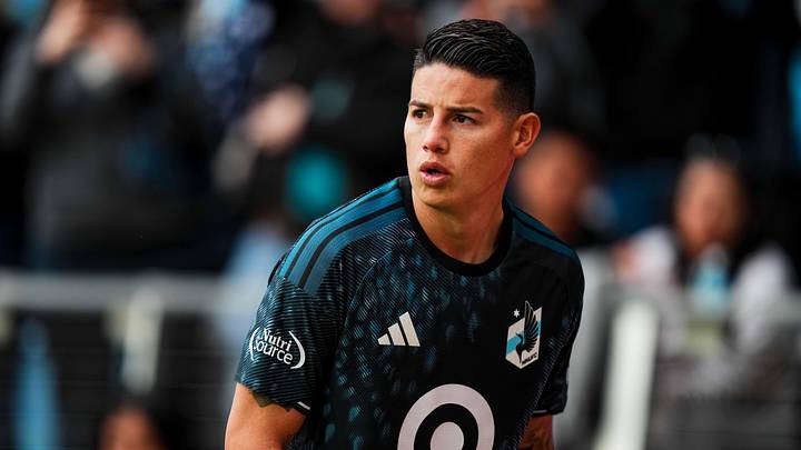 Apr 25, 2026; Saint Paul, Minnesota, USA; Minnesota United FC midfielder James Rodriguez (10) looks on during the first half against Los Angeles Football Club at Allianz Field. Mandatory Credit: Brace Hemmelgarn-Imagn Images Apr 25, 2026; Saint Paul, Minnesota, USA; Minnesota United FC midfielder James Rodriguez (10) looks on during the first half against Los Angeles Football Club at Allianz Field. Mandatory Credit: Brace Hemmelgarn-Imagn Images