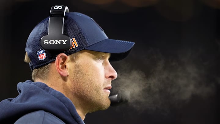 Chicago Bears head coach Ben Johnson 