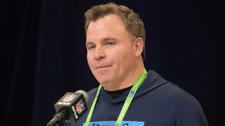 Tennessee Titans general manager Mike Borgonzi