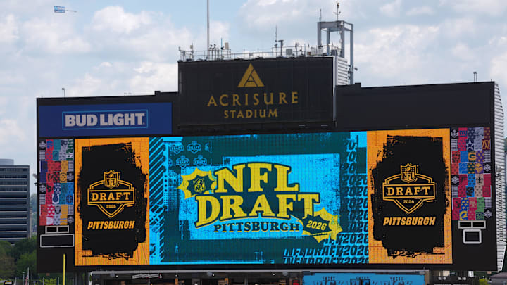 Apr 23, 2026; Pittsburgh, PA, USA;  at Acrisure Stadium. Mandatory Credit: Kirby Lee-Imagn Images