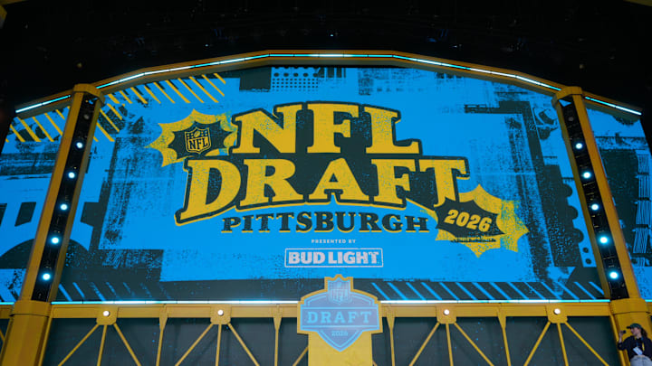The 2026 NFL Draft Theater stage.
