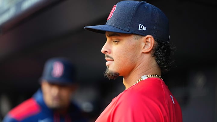 Aug 22, 2025; Bronx, New York, USA; Boston Red Sox pitcher Jordan Hicks (46) prior to the game against the New York Yankees at Yankee Stadium. Mandatory Credit: Gregory Fisher-Imagn Images Aug 22, 2025; Bronx, New York, USA; Boston Red Sox pitcher Jordan Hicks (46) prior to the game against the New York Yankees at Yankee Stadium. Mandatory Credit: Gregory Fisher-Imagn Images