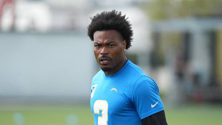 May 11, 2026; El Segundo, CA, USA; Los Angeles Chargers safety Derwin James III (3) during offseason workouts at The Bolt. Mandatory Credit: Kirby Lee-Imagn Images