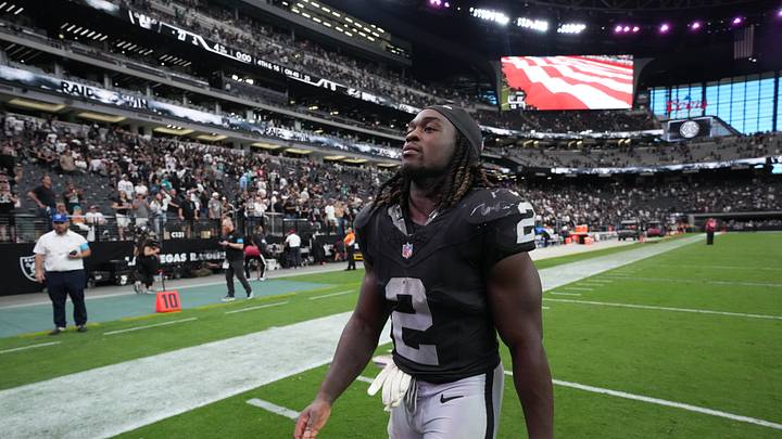 Las Vegas Raiders running back Ashton Jeanty Las Vegas Raiders running back Ashton Jeanty