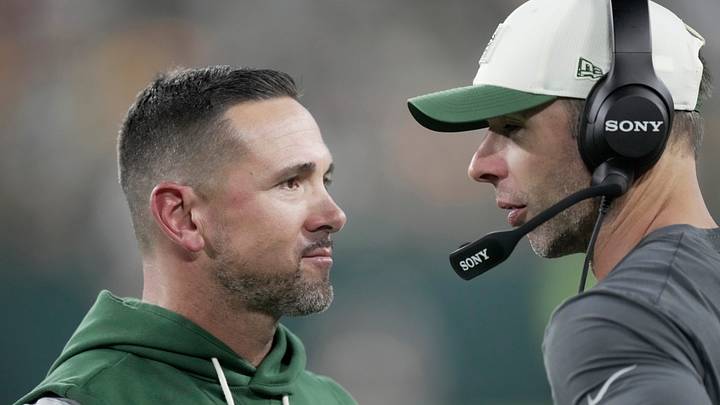 Green Bay Packers head coach Matt LaFleur, left, talks with defensive coordinator Jonathan Gannon during the fourth quarter of their preseason game Friday, August 28, 2026 at Lambeau Field in Green Bay, Wisconsin. The Green Bay Packers beat the Arizona Cardinals 42-38. Green Bay Packers head coach Matt LaFleur, left, talks with defensive coordinator Jonathan Gannon during the fourth quarter of their preseason game Friday, August 28, 2026 at Lambeau Field in Green Bay, Wisconsin. The Green Bay Packers beat the Arizona Cardinals 42-38.