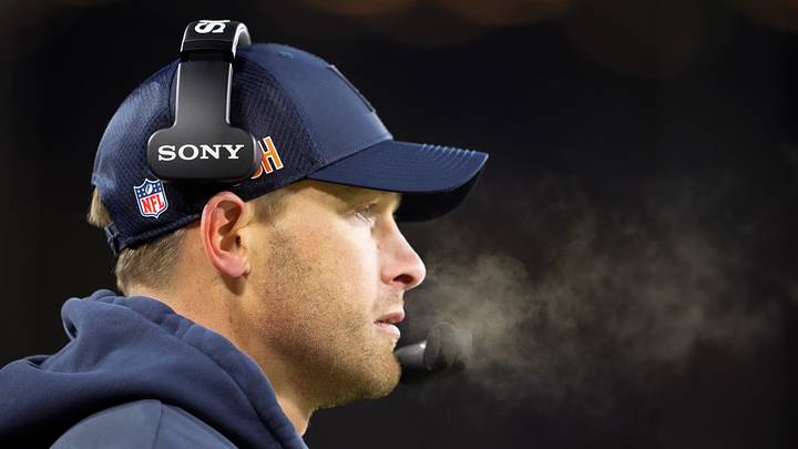 Chicago Bears head coach Ben Johnson