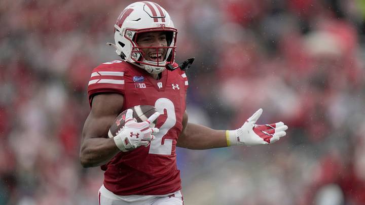 Wisconsin wide receiver Chris Brooks Jr. Wisconsin wide receiver Chris Brooks Jr.