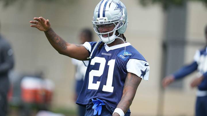 Dallas Cowboys cornerback Caelen Carson. Dallas Cowboys cornerback Caelen Carson.
