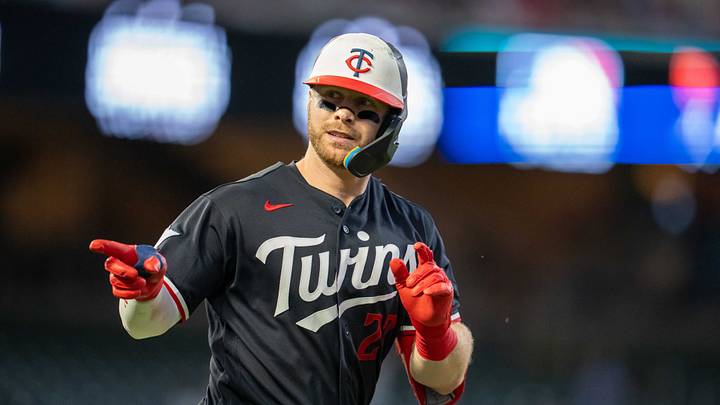 Minnesota Twins catcher Ryan Jeffers (27).  Mandatory Credit: Jesse Johnson-Imagn Images