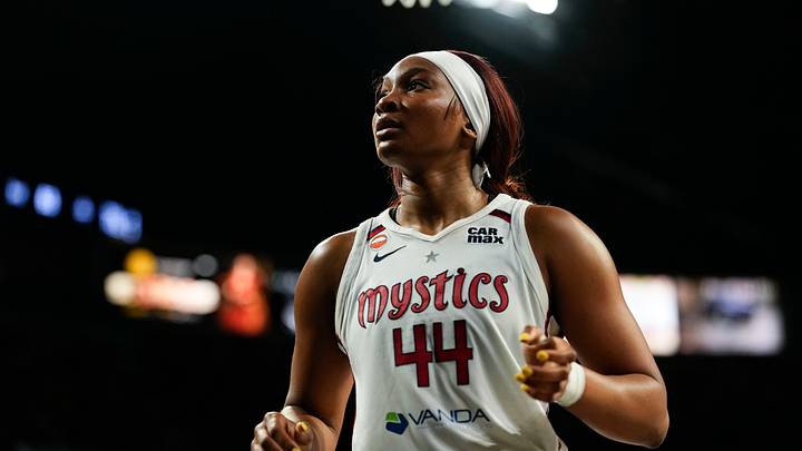 Washington Mystics forward Kiki Iriafen is a strong prop target on Thursday. Washington Mystics forward Kiki Iriafen is a strong prop target on Thursday.