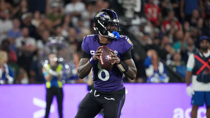Baltimore Ravens quarterback Lamar Jackson. Baltimore Ravens quarterback Lamar Jackson.