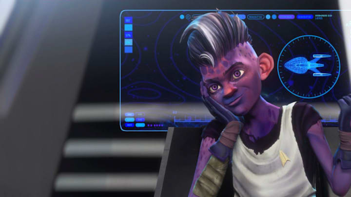 STAR TREK: PRODIGY: Ep#106 -- Brett Gray as Dal in STAR TREK: PRODIGY streaming on Paramount+ Photo: Nickelodeon/Paramount+ ©2021 VIACOM INTERNATIONAL. All Rights Reserved.